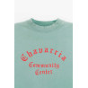 WILLY CHAVARRIA UNIFORM GREEN CHAVARRIA COMMUNITY CENTER STANDARD SWEATSHIRT